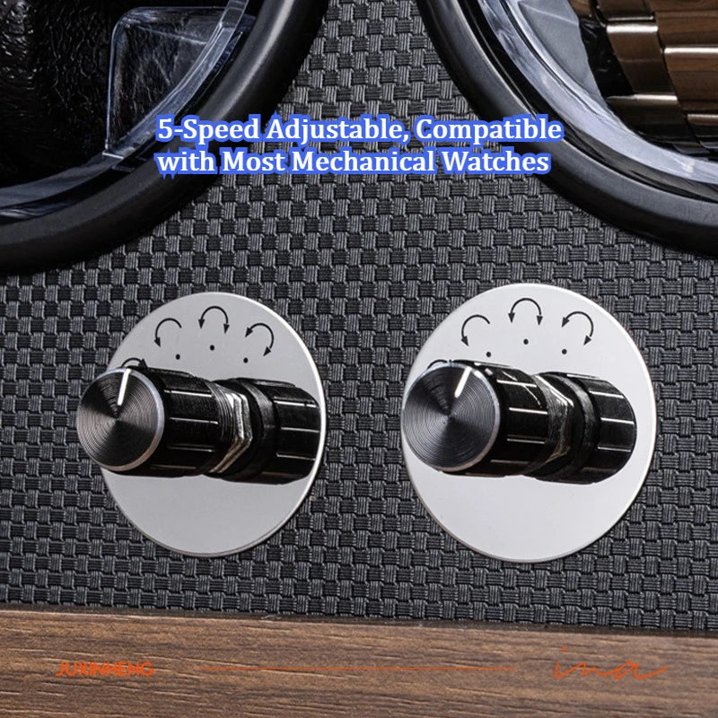 Rothmere Walnut Watch Winder · 2/4/6 Slots · Silent Motor